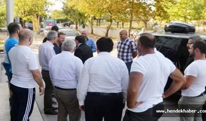 Türkiye Güreş Federasyonu Başkanı  Hendek'i Ziyaret Etti