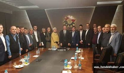 Ankara'da grup toplantısına katıldılar