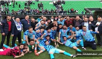 Hendekspor Bir Üst Lige çıktı...