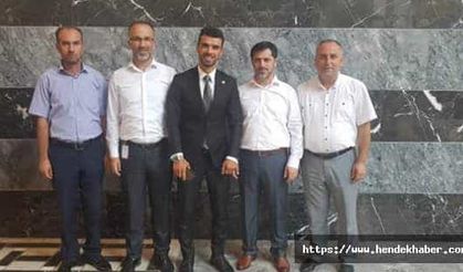 Ankara'da ziyaretlerinde bulundular