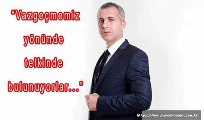 Söylem ve söylentileri ortadan kaldırmak için açıklama yaptı