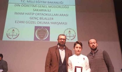 Yarışmada Hendek İmam Hatip okulu ikinci oldu