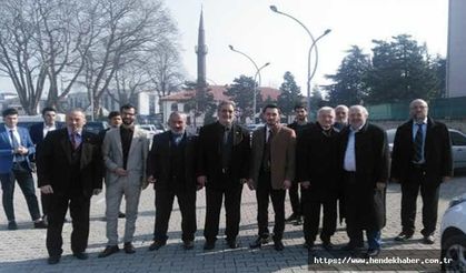 Abay ve Yüksek Hendek'te ziyaretlerde bulundu