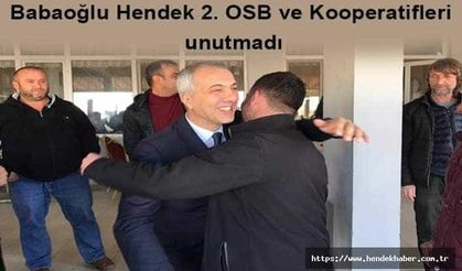 Babaoğlu 2. OSB ve Kooperatiflere ziyaretlerde bulundu