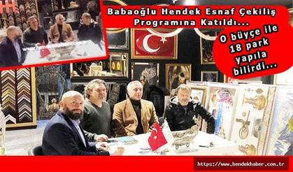 Babaoğlu Hendek Esnaf Çekiliş Programına Katıldı...