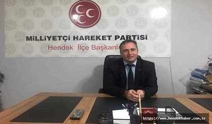 Hendek İlçe Teşkilatı adına açıklama yaptı