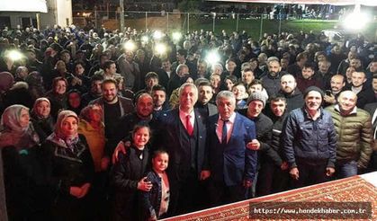 Köprübaşı Mahallesinde Babaoğlu Paşa Gibi Karşıladı