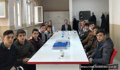 Hendek Milli Eğitim Müdürü sporculara başarılar diledi