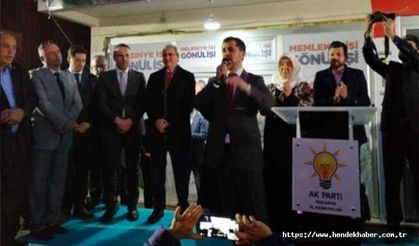 Hendek Yeni Mahalle Seçim İrtibat Bürosu Açıldı