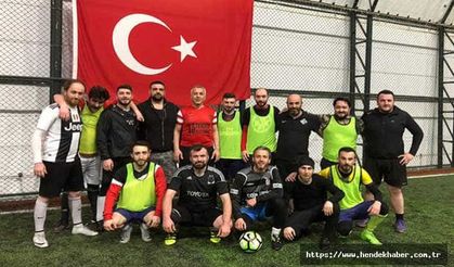 Hendekli gençlerin halı saha çağrısını yanıtsız bırakmadı