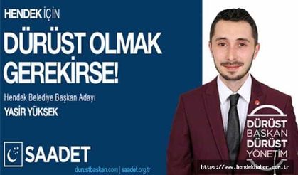 Saadet Partisi Hendek Belediye Meclis Üyesi Adayları Listesi