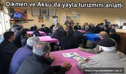 Babaoğlu "Hendek'te yayla turizmi ile herkes kazanacak" dedi