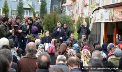Akova Hantek Konutları sakinleri ile buluştu