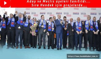 Kurtulmuş Hendek’te Aday Tanıtım Programına Katıldı.