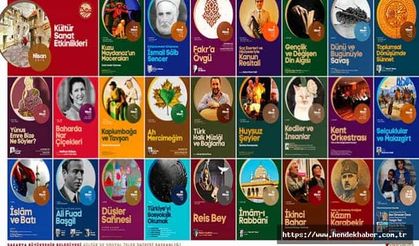 Düzenlenecek Olan Nisan Kültür Sanat Etkinlikleri belirlendi...