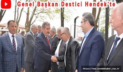 Genel Başkan Destici Hendek'te
