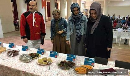 Yemek Yarışmasında dereceye girenler ödüllendirildi