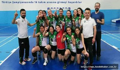 Türkiye Şampiyonasında 16 takım arasına girmeyi başardılar