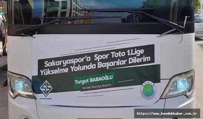 Hendek'ten Sakaryaspor macına 4 otobüs sözü