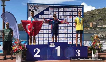 Hendek’i temsil etti Avrupa ikincisi oldu