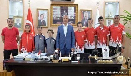 Hendek'e 2 Altın 4 Bronz madalya