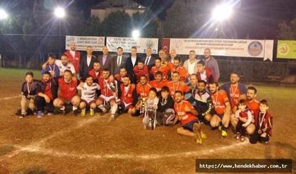 Hendek Kaymakamlık futbol turnuvası sona erdi