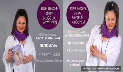 Hendek'te Ruh  Beden Zihin atölyesi kayıtlar başladı