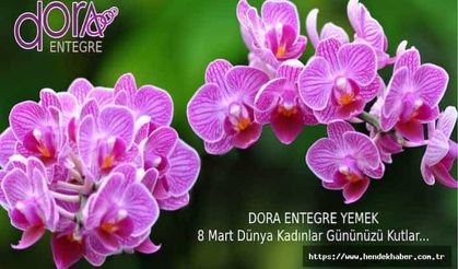 Dora Entegre yemek Kadınlar gününüzü kutlar..