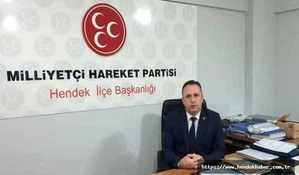 Namlı 3 Mayıs Türk Milliyetçileri Günü mesajı