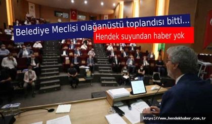 Büyükşehir Belediye Meclisi olağanüstü toplandı