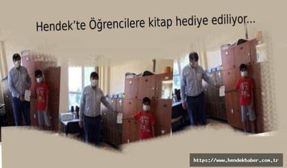 Hendek’te Öğrencilere kitap hediye ediliyor...