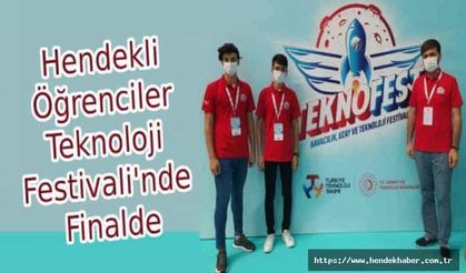 Hendekli Öğrenciler Teknoloji Festivali'nde Finalde
