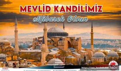 Hendek de Başkan Babaoğlu Mevlid kandili mesajı yayınladı