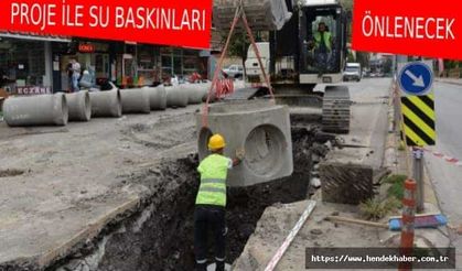 Hendek şehir merkezinde altyapı çalışmalarına start verildi…