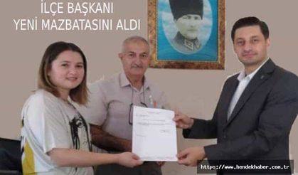 Hendek'te Baykal Mazbatasını aldı…