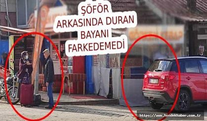 Az kaldı eziliyordu… Arkasındaki Bayanı fark etmedi...