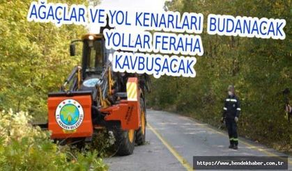 Hendek'e Son Sistem Ağaç Budama Makinesi kazandırıldı…