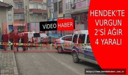 Hendek de vurgun , 2'si ağır 4 yaralı…