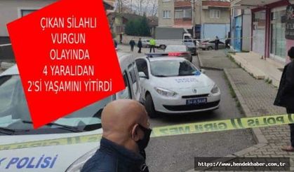 Hendek de vurulan 2 kişi yaşamlarını yitirdi