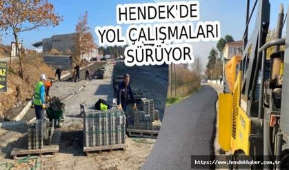 Hendek Mahallerinde kademeli çalışmalar sürdürülüyor…
