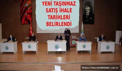Yeni İhaleyle Hendek de 19 taşınmaz daha satışa çıkacak…