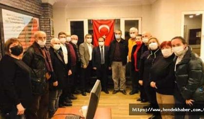 Keleş Hendek ilçe yönetim kurulu toplantısına katıldı...