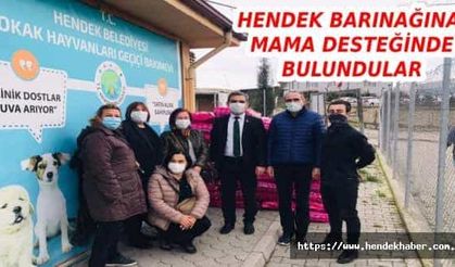 Hendek barınağını ziyaret ettiler...
