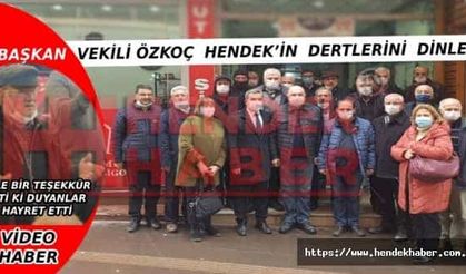 Vekil Özkoç Hendek’in dertlerini dinledi…