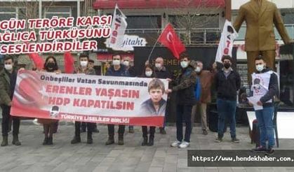 Bugün teröre karşı  Dağlıca Türküsünü seslendirdiler…