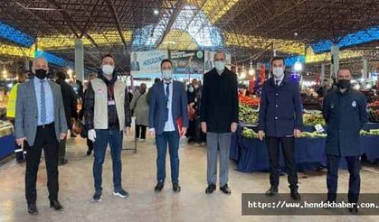 Hendek Salı pazarında belediye denetimi…