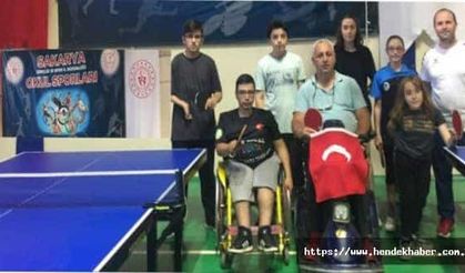 Bedensel Engelli Masa Tenis Sporcuları Ankara Yolcusu