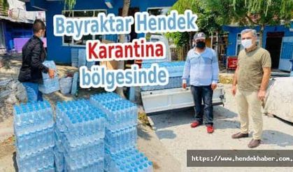 Bayraktar Hendek Karantina bölgesinde