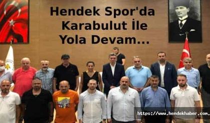 Hendek Spor'da Karabulut İle Yola Devam…