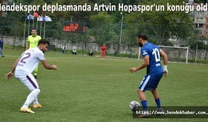 Hendekspor deplasmanda Artvin Hopaspor'un konuğu oldu.
